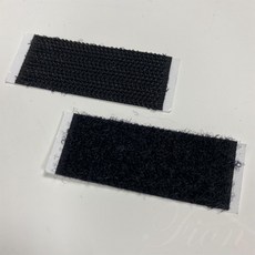 Fion 魔鬼氈背膠圓貼, 1個, 2x5cm-10對