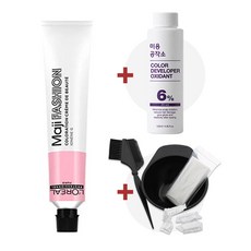 (산화제+시술도구)로레알 마지패션 50ml, VERT 그린, 1개