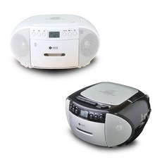 롯데 MP3 CD포터블카세트 핑키-880 카세트 MP3CD 라디오 어학용 FM 라디오, 화이트, 화이트