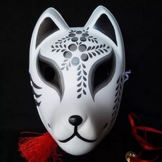 花蓮出貨 面具 道具 火影忍者暗部 面具 火影忍者暗部卡卡西 面具 cosplay 道具, 黑色, 1個