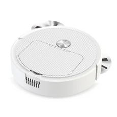 쿠쿠스토어 새로운 3 in 1 스마트 청소 로봇 가정 미니 스위퍼 무선 진공, 02 White