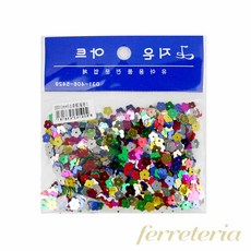 옥이드림 스팡클 매화 소 7mm 꽃스팽글 꾸미기파츠 의류스팽글