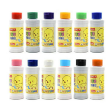 동아 딩동댕 노랑병아리 물감 세트, 200ml, 3색