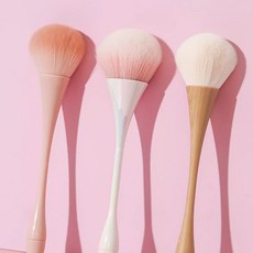 EGMI 베이직 파우더 브러쉬 네일 더스트 솔 3종 컬러 3P세트, 3개, 벗꽃핑크+원목페턴+진주화이트