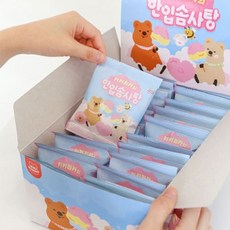 키키쿼카 한입솜사탕 화이트데이 선물, 20개, 4g