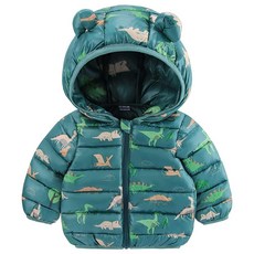 다운 패딩 코트 숏패딩 자켓 경량 아우터 재킷 신생아 남아 여아 겨울 옷 스웨터 의상 코트 초록색. 2~3T 168904