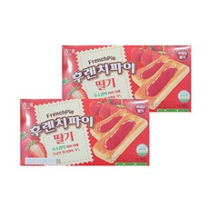 후렌치파이 딸기, 192g, 2개