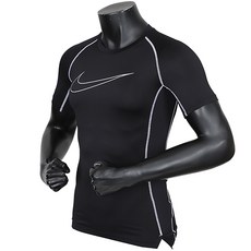 NIKE Pro Dri-FIT緊身運動機能上衣+時尚口罩