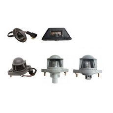 대성부품 화물차 번호판등 넘버등 남바등 트라고 메가 마이티 커민스 중장비 개조 농기계 라이노 노브스 트럭 램프 LED 엑시언트 91A 파워텍 프리마 대우트럭 현대트럭 울트라, 1개