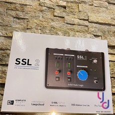 SOLID STATE LOGIC SSL 2 錄音介面 2in 4out 專業頂級 Podcast 聲卡, 1個, SSL2