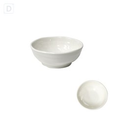 대성스토어 업소용 멜라민 원형 볼_13cm 분식그릇