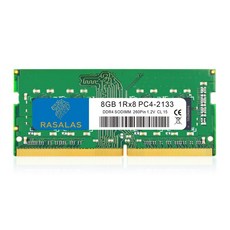 8GB SO-DIMM DDR4 2133MHz PC4-17000 260pin 1.2V CL15 ram 노트북용 8GB×1장 노트북용