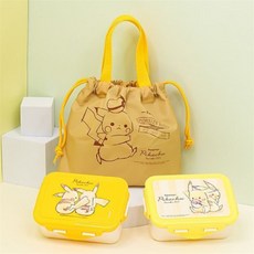 은빈몰 포켓몬 2단 도시락 세트 소풍도시락통 예쁜도시락통