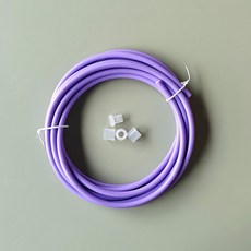 80A 경도 5MM 두께의 점핑 로프용 PVC 3 5M 비닐 줄 로프 예비 교체용 부품, PVC 6mm3 5m80A 6