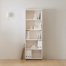 [일룸] 링키 S 600폭 6단 책장(배선), IV(아이보리)