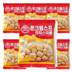 오뚜기 콘크림스프 크리스피롤 55g 6개, 2세트