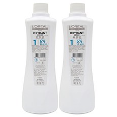 로레알 옥시던트 크림 6% 산화제 1000ml, 2개, 1L