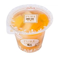 일본 수입 타라미 포도 과일 백도 순수 귤 젤리 주스