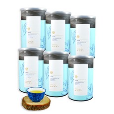 龍源茶品 阿里山花香韻美烏龍茶葉150g/罐, 1個, 6罐