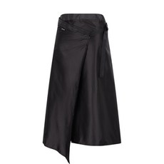 그린유니언 심플핏 레인 스커트 남녀공용 아웃도어 우의 골프 비옷 방수 치마 우비, 1개, 블랙