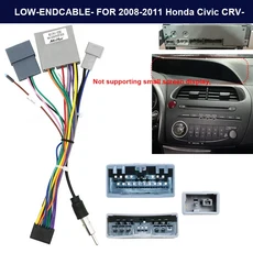 호환 TDARRM-Honda Civic Hatchback 2006 2007 2008 2009 2010 2011 2012 차량용 멀티미디어 Canbus 케이, 02 Only cable