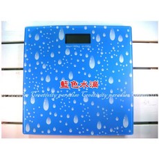 強化玻璃電子體重計 公斤kg 磅lb, 1個, 隨機出貨