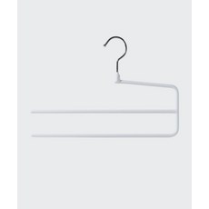 MUSINSA STANDARD HOME 논슬립 2단 바지걸이 10팩 [화이트]113669, FREE
