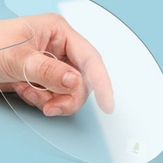 다파스토어 투명 아크릴 팔레트 2P세트10X15CM 타원형 아크릴팔레트소형, 1개, 1