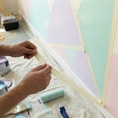 종이 마스킹 테이프 45mm, 1개