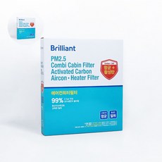 차량용필수품 브릴리언트 에어컨필터 PM2.5 V2, 1호