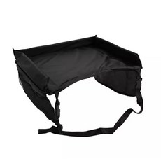 차량 카시트 키즈 테이블 페브릭 안전한 뒷자석 식판 거치식책상, 블랙