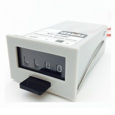 SUHED 전자기 기계 카운터 산업용 계기 장비 JMCF-4X 리셋 기능, 01 DC24V, 1개