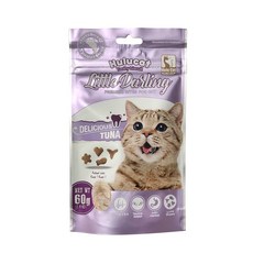 HuluCat 卡滋化毛潔牙餅 貓點心 貓零食 貓餅乾 潔牙 化毛 6種口味 60g, 1個, 鮪魚 60g/包