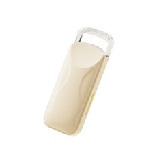 電熱睫毛夾 MINI 卷翹神器, 米色, 如圖
