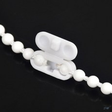 270F 20 팩 체인 커넥터 비드 플라스틱 교체 코드 클립 창에 적합합니다. (Ships From-China Mainland)