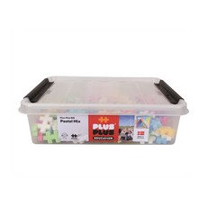 【Plus-Plus 加加積木】BIG大顆粒收納箱系列, 1個, 夢幻系列200片收納箱