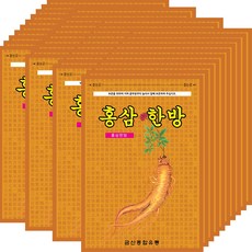 홍삼 한방 패드, 40개, 20개입