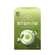 녹차원 제주말차 라떼분말, 18g, 10개입, 1개