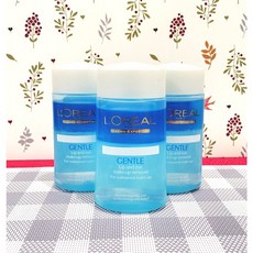 L‘ORÉAL Paris 溫和卸除防水彩妝 敏感肌適用, 1個, 萊雅/溫和眼唇卸妝液125ml