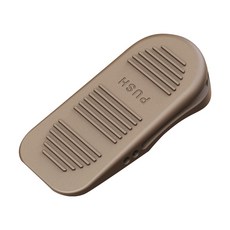 簡約防滑門擋 居家安全 多功能門擋墊, 咖啡-F, 1個