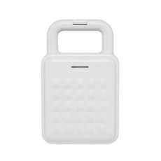 가정용 와플메이커 샌드위치 와플 인플루언서 조식기 멀티 토스트 라이트 후식 삼합일, A. 진주빛 흰색