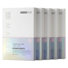 삼청동 에그롤 혼합 선물세트 (30gx10봉), 매니스 셀라인 마스크 팩 30gx10팩 5개 세트, 5개