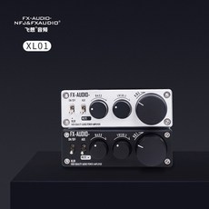 FX-AUDIO 2.1聲道功率擴大機 家庭劇院擴大機, 銀色,24V 4A
