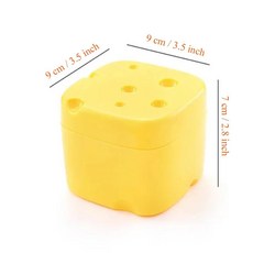 치즈 보관 용기 플라스틱 버터 블록 상자 플립 뚜껑 세이버 주방 가제트 1개, 01 Cheese Saver-S