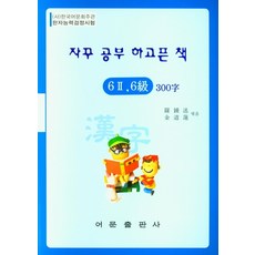 자꾸 공부 하고픈 책한자능력검정시험 6-2급 6급 300자:한국능력검정시험, 어문출판사