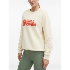 피엘레라벤 로고 프린트 스웨트셔츠