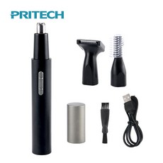 跨境三合一電動鼻毛器多功能剃毛器剃鬚刀修眉刀家用鼻毛修剪器, 16, 三合一