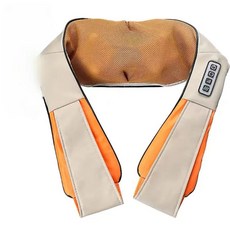 캬오유 어깨 안마기 골고루 목어깨마사지기계 F2020, 베이지