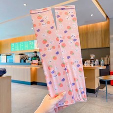冰絲兒童袖套 涼感防曬卡通袖套