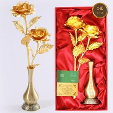 퀸금장미 퀸금카네이션 엄마생신 어버이날선물 부모님선물 인테리어 집들이 여친선물 장모님선물 결혼기념일 생일선물 스승의날선물 이밴트, 꽃무늬조각, 카네이션2송이, 1개